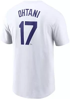 Nike Men's Los Angeles Dodgers Shohei Ohtani #17 White Home T-Shirt