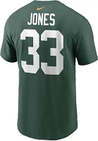 Nike Men's Green Bay Packers Aaron Jones #33 T-Shirt