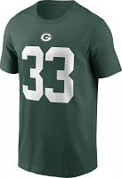 Nike Men's Green Bay Packers Aaron Jones #33 T-Shirt