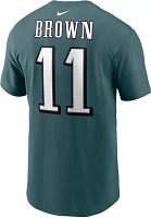 Nike Men's Philadelphia Eagles A.J. Brown #11 Green T-Shirt