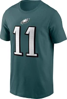 Nike Men's Philadelphia Eagles A.J. Brown #11 Green T-Shirt