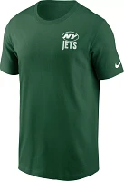 Nike Men's New York Jets Blitz Back Slogan Green T-Shirt