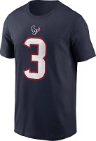 Nike Men's Houston Texans Tank Dell #3 Navy T-Shirt