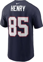 Nike Men's New England Patriots Hunter Henry #85 Navy Short-Sleeve T-Shirt