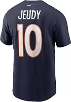 Nike Men's Denver Broncos Jerry Jeudy #10 Navy T-Shirt