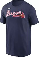 Nike Men's Atlanta Braves Max Fried #54 Navy T-Shirt