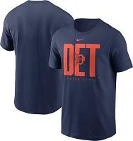 Nike Men's Detroit Tigers Navy Scoreboard T-Shirt