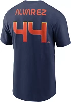 Nike Men's Houston Astros Yordan Álvarez #44 Navy T-Shirt