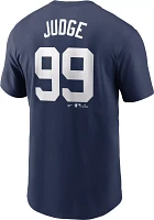 Nike Men's New York Yankees Aaron Judge #99 Navy T-Shirt