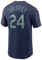 Nike Men's Seattle Mariners Ken Griffey Jr. #24 Navy t-Shirt