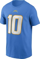 Nike Men's Los Angeles Chargers Justin Herbert #10 Logo T-Shirt