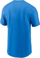 Nike Men's Los Angeles Chargers Rewind Essential Blue T-Shirt