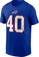 Nike Men's Buffalo Bills Von Miller #40 Royal T-Shirt