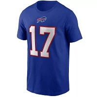 Nike Men's Buffalo Bills Josh Allen Logo Royal T-Shirt