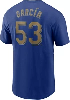 Nike Men's Texas Rangers 2024 Gold Collection Adolis García #53 Blue T-Shirt