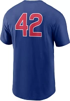 Nike Men's Chicago Cubs Blue Team 42 T-Shirt