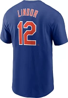 Nike Men's New York Mets Francisco Lindor #12 T-Shirt