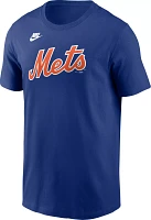 Nike Men's Replica New York Mets Dwight Gooden #16 Blue Cooperstown T-Shirt