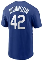 Nike Men's Los Angeles Dodgers Jackie Robinson #42 Blue Cooperstown T-Shirt