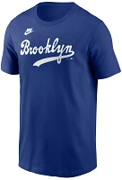 Nike Men's Los Angeles Dodgers Jackie Robinson #42 Blue Cooperstown T-Shirt