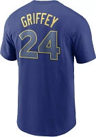 Nike Men's Seattle Mariners Cooperstown Ken Griffey Jr. #24 Blue T-Shirt