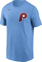 Nike Men's Philadelphia Phillies Nick Castellanos #8 Light Blue T-Shirt