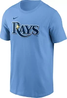 Nike Men's Tampa Bay Rays Brandon Lowe #8 Blue T-Shirt