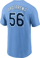 Nike Men's Tampa Bay Rays Randy Arozarena #56 Blue T-Shirt