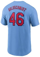 Nike Men's St. Louis Cardinals Paul Goldschmidt #46 Blue T-Shirt