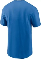 Nike Men's Detroit Lions Essential Blue T-Shirt