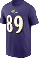 Nike Men's Baltimore Ravens Mark Andrews #89 Purple T-Shirt