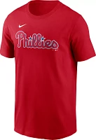 Nike Men's Philadelphia Phillies J. T. Realmuto #10 Red T-Shirt