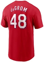 Nike Men's Texas Rangers Jacob deGrom #48 T-Shirt