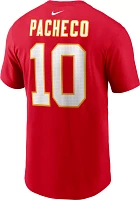 Nike Men's Kansas City Chiefs Isiah Pacheco #10 Red T-Shirt