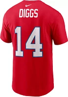 Nike Men's Buffalo Bills Stefon Diggs #14 Red T-Shirt