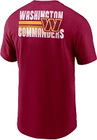 Nike Men's Washington Commanders Blitz Back Slogan Red T-Shirt