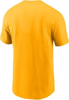 Nike Men's Pittsburgh Steelers Blitz Helmet Gold T-Shirt