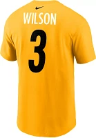 Nike Men's Pittsburgh Steelers Russell Wilson #3 Gold T-Shirt