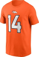 Nike Men's Denver Broncos Courtland Sutton #14 Orange T-Shirt