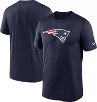 Nike Men's New England Patriots Legend Logo Navy T-Shirt