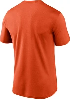 Nike Men's Chicago Bears Legend Logo Orange T-Shirt