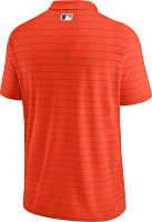 Nike Men's Houston Astros Orange Authentic Collection Stripe Polo