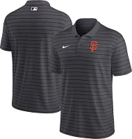 Nike Men's San Francisco Giants Black Authentic Collection  Stripe Polo