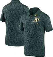 Nike Men's Oakland Athletics Green Authentic Collection Victory Polo