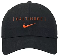 Nike Adult Baltimore Orioles Black Club Primetime Adjustable Hat