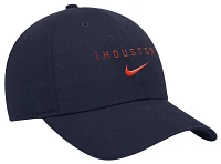 Nike Adult Houston Astros Navy Club Primetime Adjustable Hat