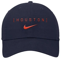 Nike Adult Houston Astros Navy Club Primetime Adjustable Hat