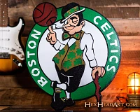 Hex Head Boston Celtics 31" XXL Sign