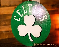 Hex Head Boston Celtics 22" Shamrock Sign