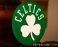 Hex Head Boston Celtics 22" Shamrock Sign